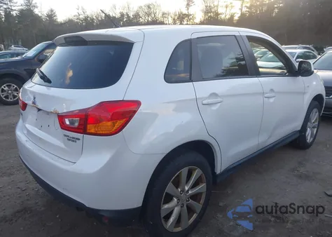 2013 Mitsubishi Outlander Sport Es from USA, damaged, VIN 4A4AP3AU6DE020533